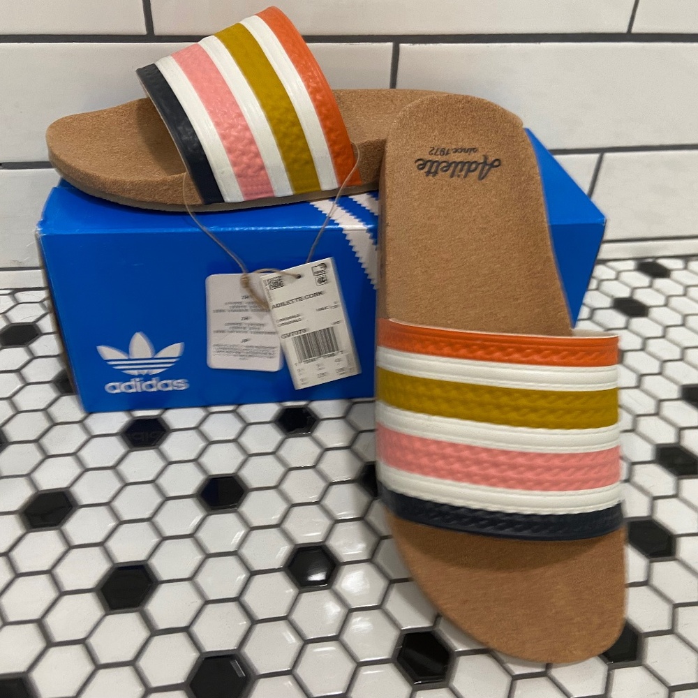 Adidas Adilette Originals Cork slides